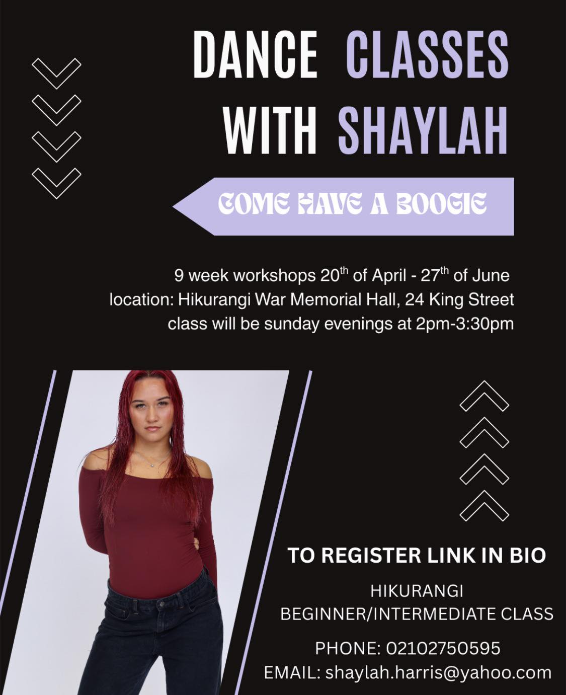 Dance Classes Hikurangi