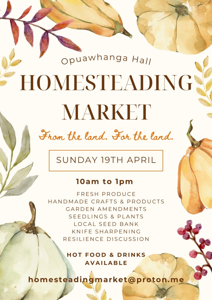 Homesteading Market Opuawhanga