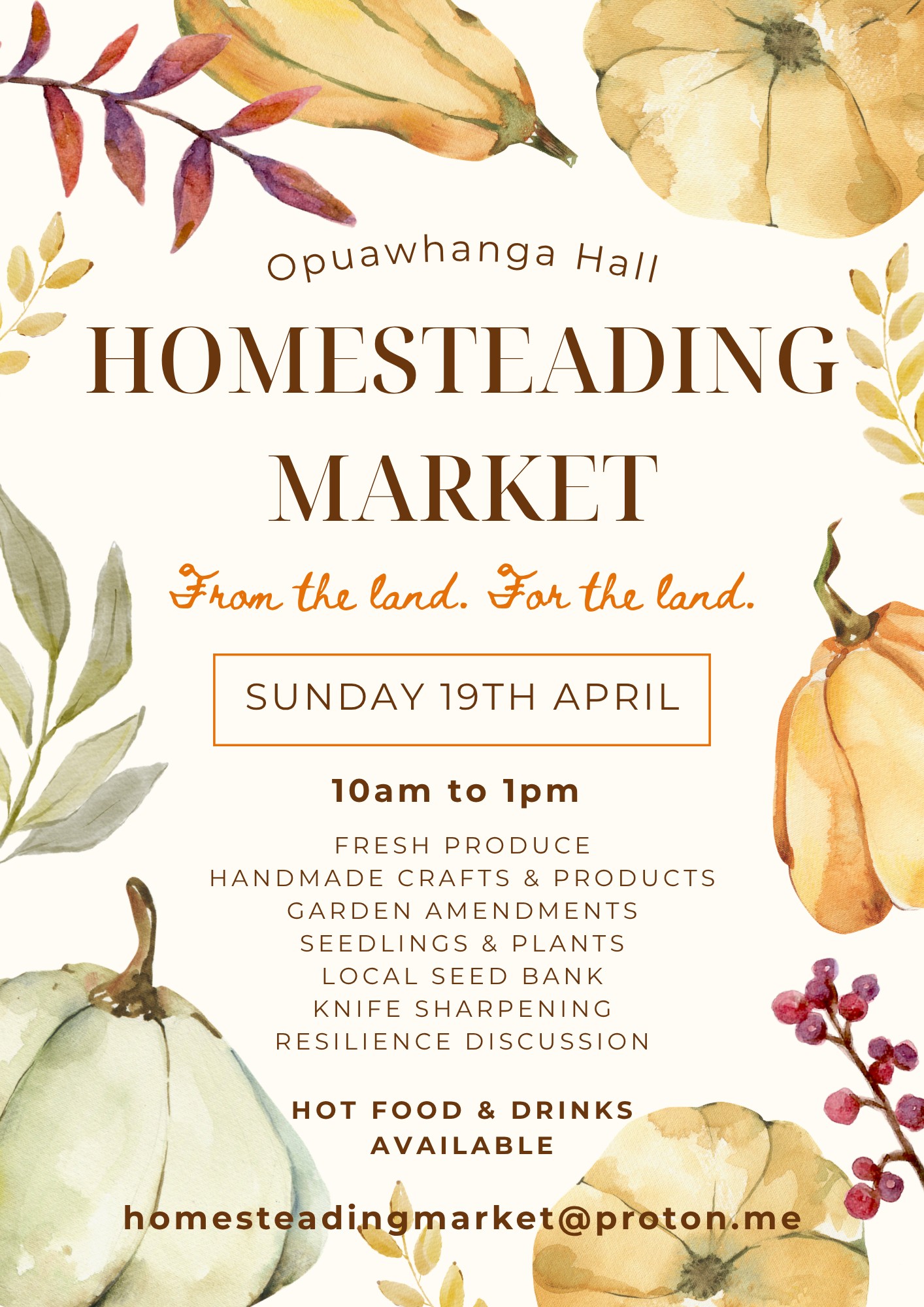Homesteading Market Opuawhanga