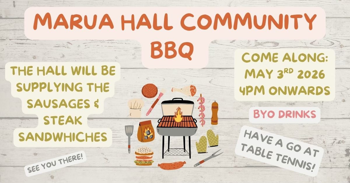 Marua Hall Community BBQ